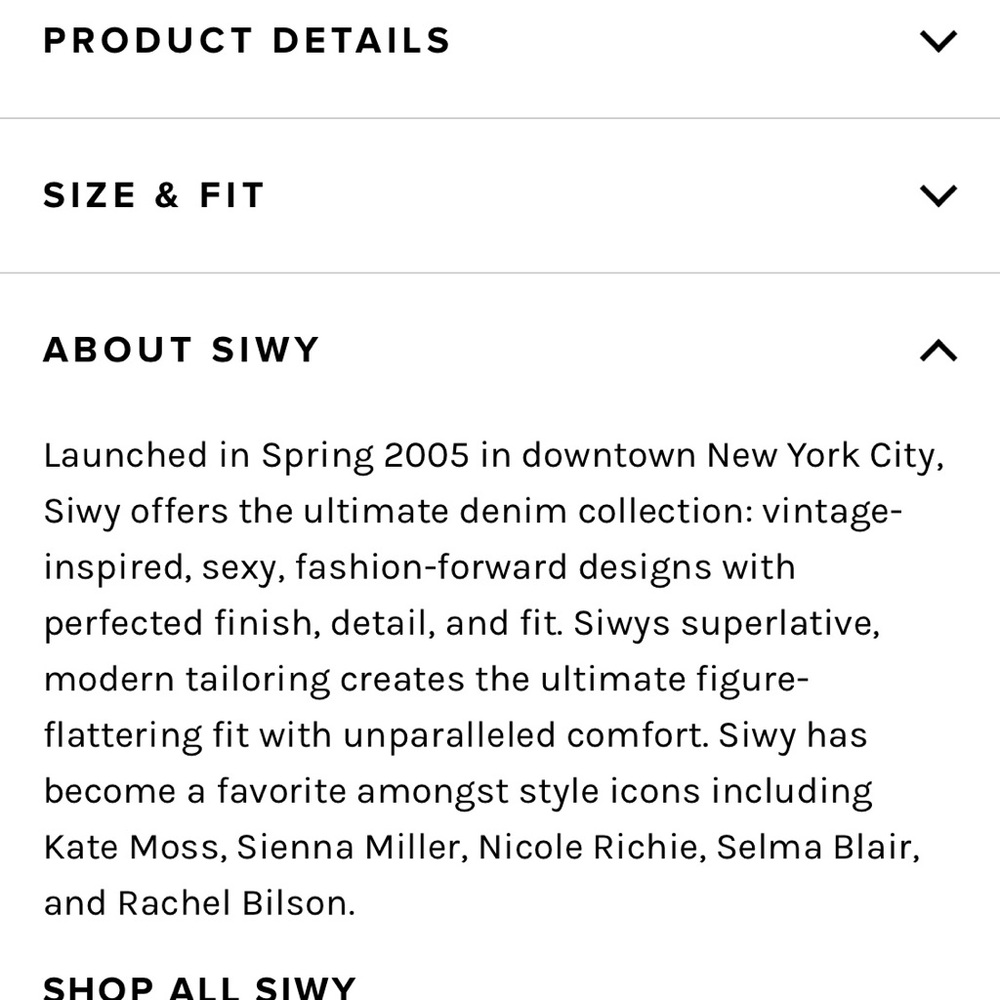 Siwy Alexa Shorts Love Song - Picture 12 of 13